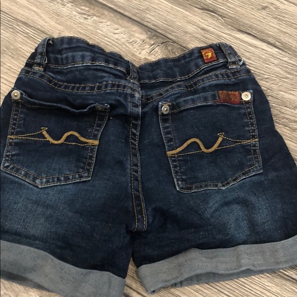 Seven for all Mankind jean shorts. - Picture 2 of 3